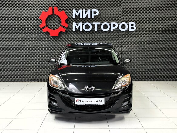 2009 Mazda 3 II (BL), чёрный, 750000 рублей - вид 1