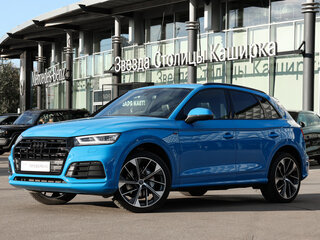 2019 Audi Q5 II (FY), голубой, 3200000 рублей, вид 1