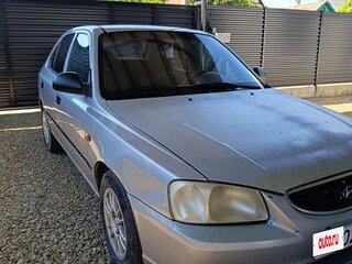 2007 Hyundai Accent ТагАЗ II, серебристый, 330000 рублей, вид 3
