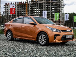 2017 Kia Rio IV, оранжевый, 999000 рублей, вид 4