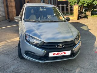 2020 Lada (ВАЗ) Granta I Рестайлинг, серый, 640000 рублей, вид 2