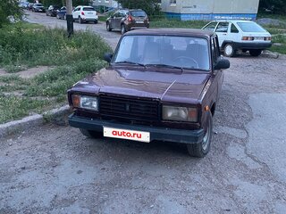 2006 Lada (ВАЗ) 2107, красный, 95000 рублей, вид 2