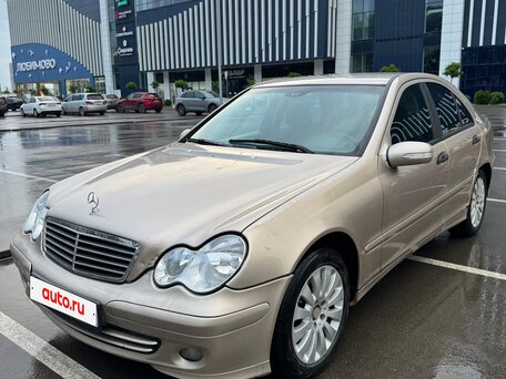 2005 Mercedes-Benz C-Класс 180 II (W203) Рестайлинг, бежевый, 453000 рублей, вид 5