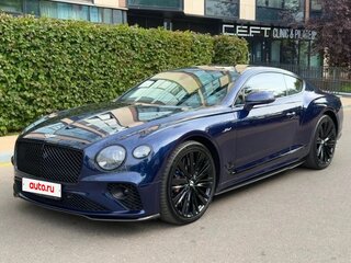2022 Bentley Continental GT Speed III, синий, 22500000 рублей, вид 1