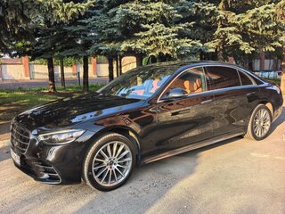 2022 Mercedes-Benz S-Класс 450 Long 4MATIC VII (W223), чёрный, 10000000 рублей, вид 3