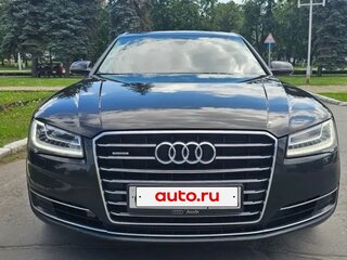 2013 Audi A8 Long III (D4) Рестайлинг, чёрный, 2200000 рублей, вид 2