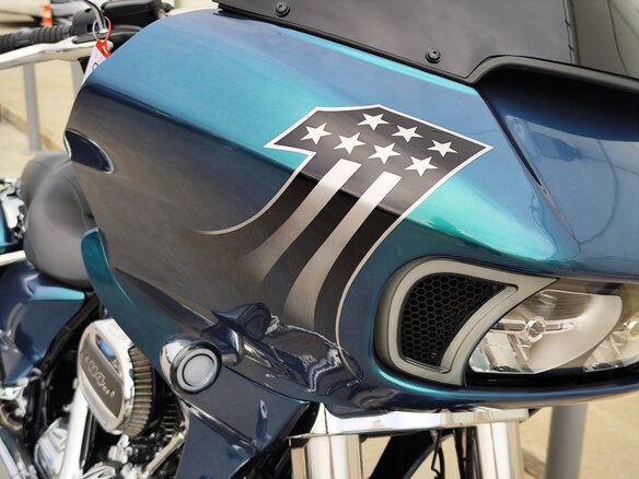 2022 Harley-Davidson Road Glide Special, зелёный, 1999000 рублей - вид 9