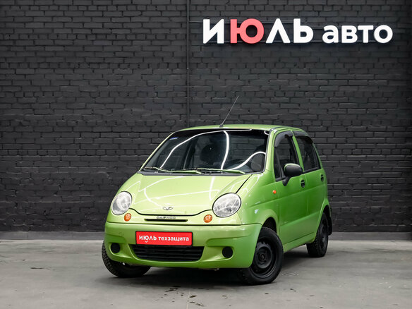 2007 Daewoo Matiz II Рестайлинг, зелёный