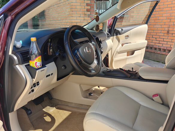 2013 Lexus RX 350 III Рестайлинг, красный, 2360000 рублей - вид 17
