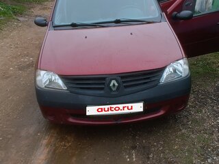 2009 Renault Logan I, красный, 310000 рублей, вид 1