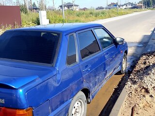 2008 Lada (ВАЗ) 2115, синий, 170000 рублей, вид 4