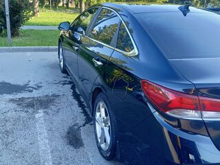 2019 Hyundai Sonata VII (LF) Рестайлинг, чёрный, 1504000 рублей, вид 2