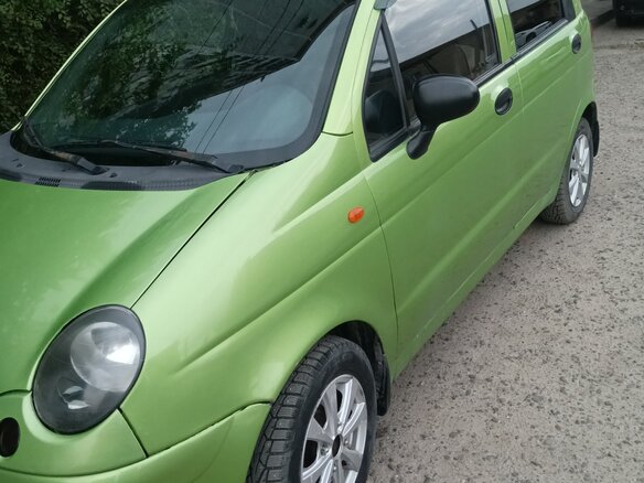 2007 Daewoo Matiz I Рестайлинг, зелёный, 230000 рублей - вид 2