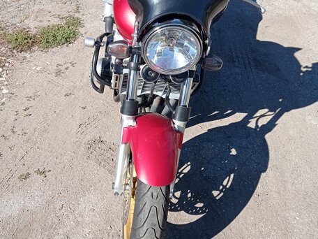 2007 Honda CB 400 Super Four, красный, 420000 рублей, вид 1