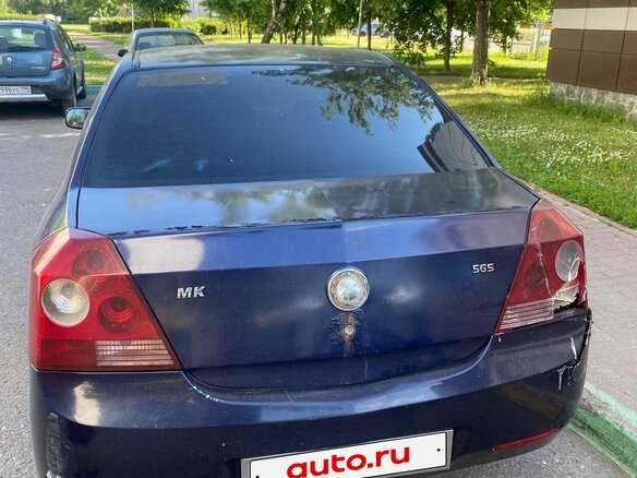 2008 Geely MK I, синий, 65000 рублей - вид 4