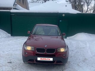 2009 BMW X3 20d I (E83) Рестайлинг, красный, 1100000 рублей, вид 3