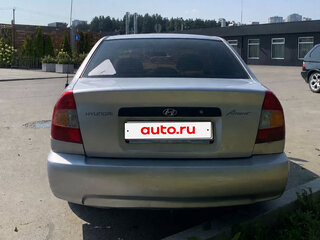 2007 Hyundai Accent ТагАЗ II, серебристый, 355000 рублей, вид 5