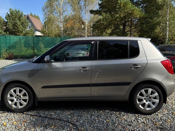2009 Skoda Fabia II, серый, 590000 рублей - вид 1