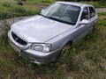 2007 Hyundai Accent ТагАЗ II, серебристый