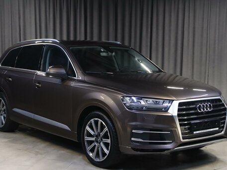 2016 Audi Q7 II (4M), коричневый, 3149000 рублей, вид 3