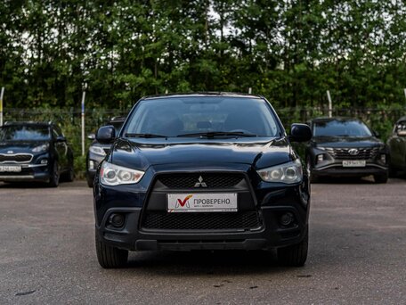 2011 Mitsubishi ASX I, синий, 730000 рублей, вид 3