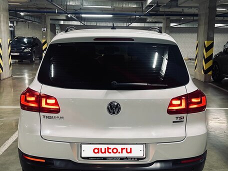 2012 Volkswagen Tiguan I Рестайлинг, белый, 1070000 рублей, вид 4