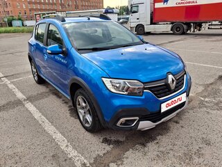 2019 Renault Sandero Stepway II Рестайлинг, синий, 1350000 рублей, вид 3