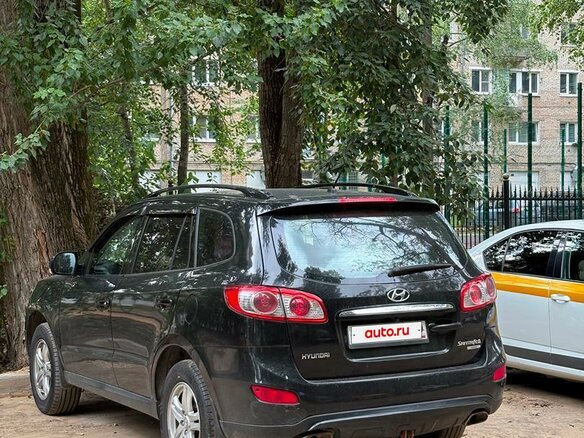 2012 Hyundai Santa Fe II Рестайлинг, чёрный, 1050000 рублей - вид 5