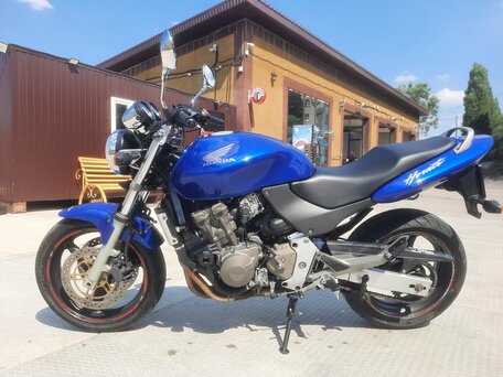 2002 Honda CB 600F Hornet, синий, 399000 рублей, вид 2