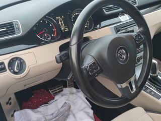 2013 Volkswagen Passat CC I Рестайлинг, белый, 1410000 рублей, вид 5
