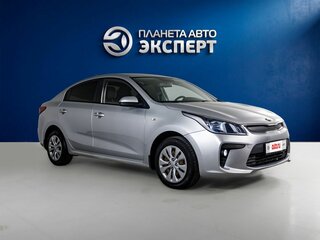 2017 Kia Rio IV, серебристый, 1270000 рублей, вид 3
