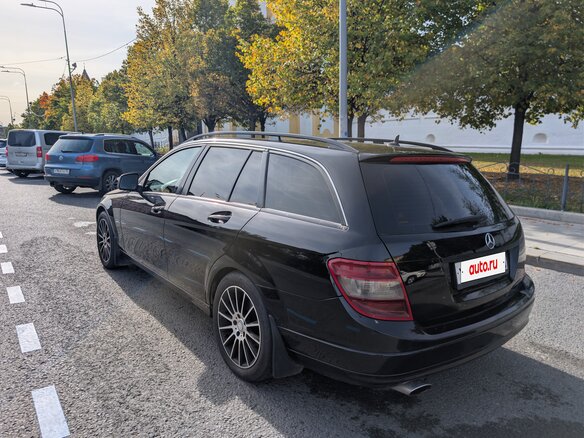 2007 Mercedes-Benz C-Класс 200 CDI III (W204), чёрный - вид 6
