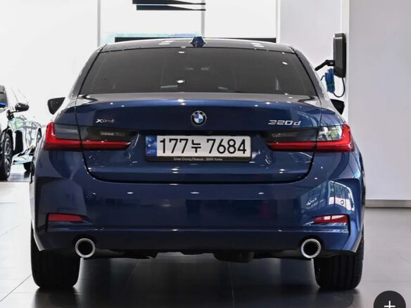 2023 BMW 3 серии 320d xDrive VII (G2x) Рестайлинг, синий, 3940184 рублей - вид 2