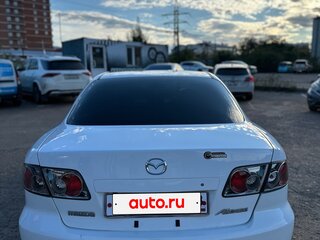 2005 Mazda Atenza I, белый, 595000 рублей, вид 4