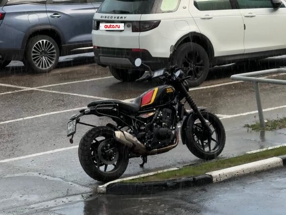 2025 Royal Enfield Guerrilla 450, чёрный, 420000 рублей - вид 6
