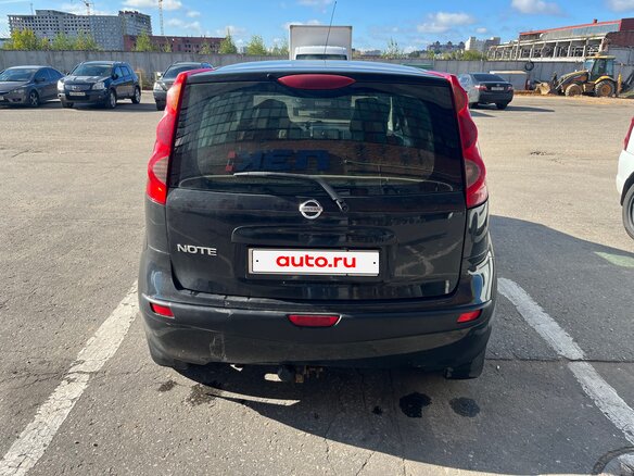 2006 Nissan Note I, чёрный - вид 4