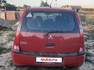 2005 Mitsubishi Colt CZ3 VI (Z20/Z30), красный, 350000 рублей, вид 3
