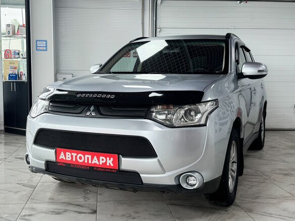 2012 Mitsubishi Outlander III, серебристый, 969000 рублей - вид 1