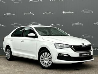 2021 Skoda Rapid II, белый, 1598500 рублей, вид 3
