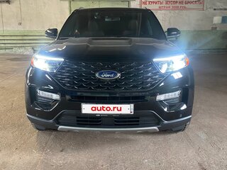2021 Ford Explorer VI, чёрный, 7000000 рублей, вид 4
