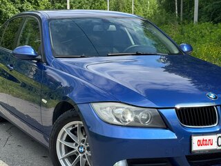 2007 BMW 3 серии 318i V (E90/E91/E92/E93), синий, 1050000 рублей, вид 4