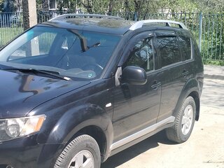 2007 Mitsubishi Outlander II, чёрный, 850000 рублей, вид 1