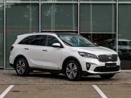 2018 Kia Sorento 8-speed III Prime Рестайлинг, белый, 2255000 рублей, вид 3