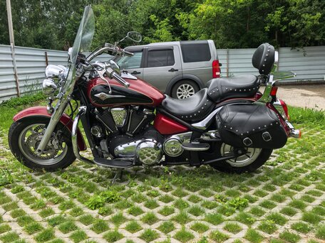 2007 Kawasaki VN2000 Vulcan, чёрный, 750000 рублей, вид 2