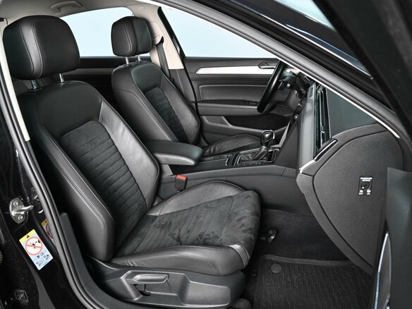 2017 Volkswagen Passat B8, чёрный - вид 7