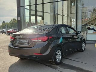2014 Hyundai Elantra V (MD) Рестайлинг, коричневый, 1279600 рублей, вид 5