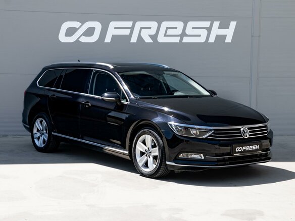 2016 Volkswagen Passat B8, чёрный, 1970000 рублей