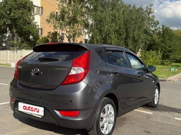 2012 Hyundai Solaris I, серый - вид 4
