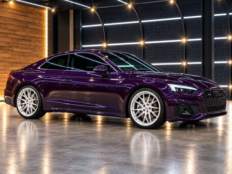 2021 Audi A5 45 TFSI II (F5) Рестайлинг, фиолетовый, 4450000 рублей, вид 1