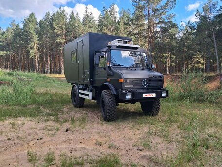 2000 Mercedes-Benz Unimog, зелёный, 5350000 рублей, вид 2